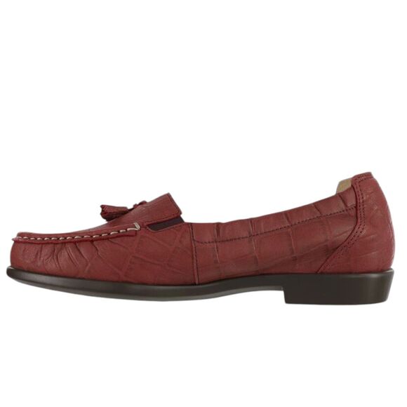 SAS Shoes Women's Size 8M Hope Loafer RED CROC NWOT - Picture 3 of 7